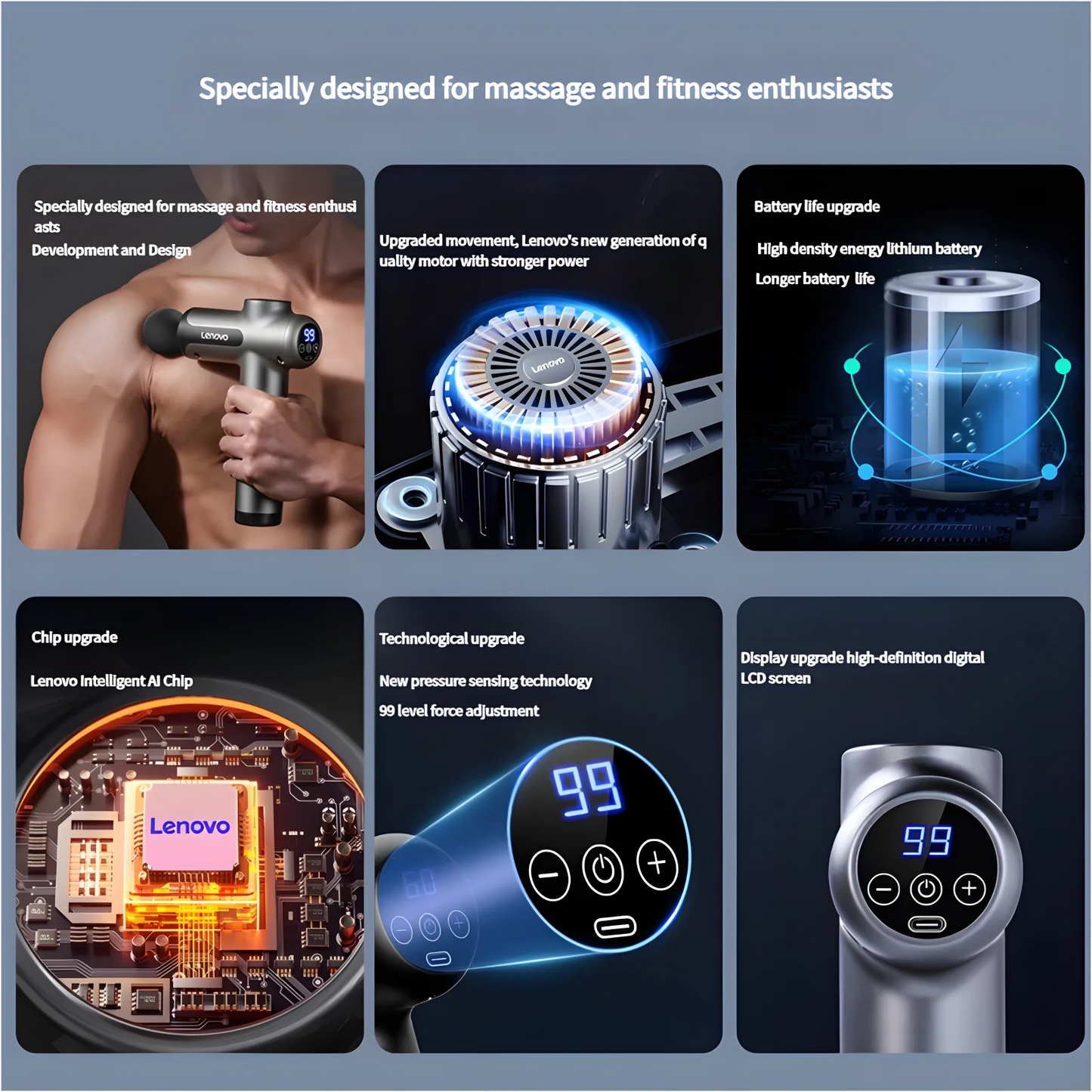 Deep Tissue Massage Gun